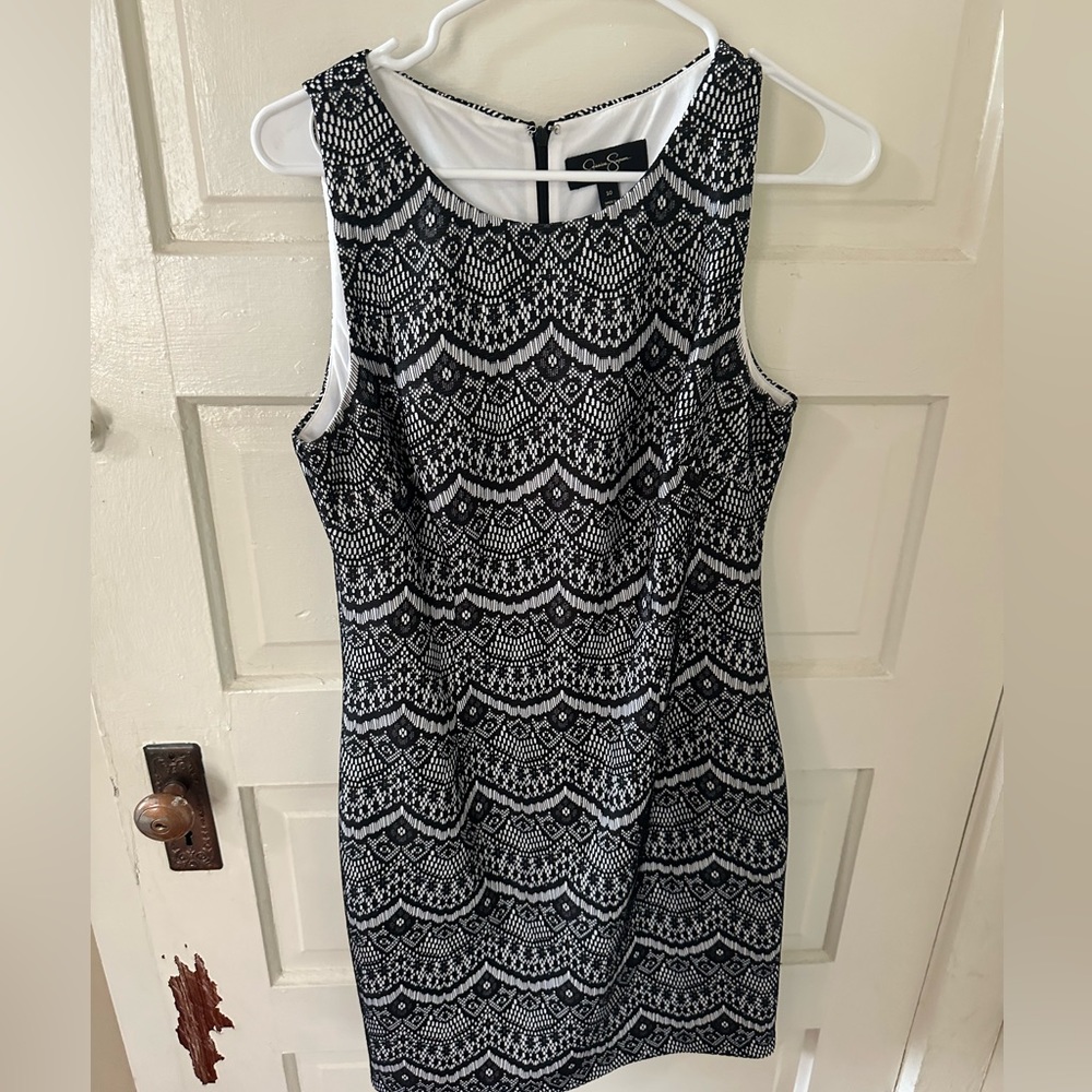 Black and White Dress